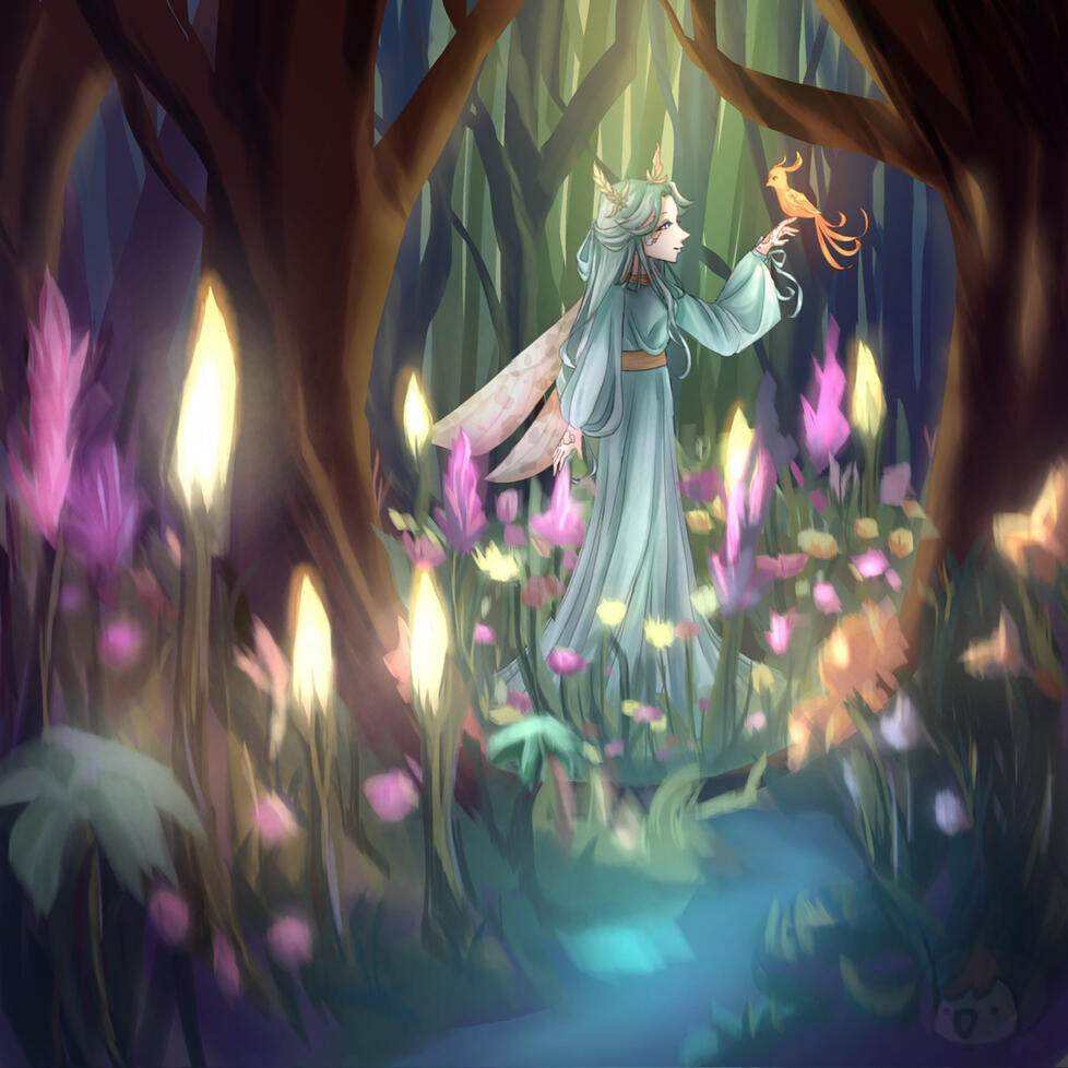 Character belongs to @teal_pollution on TikTok